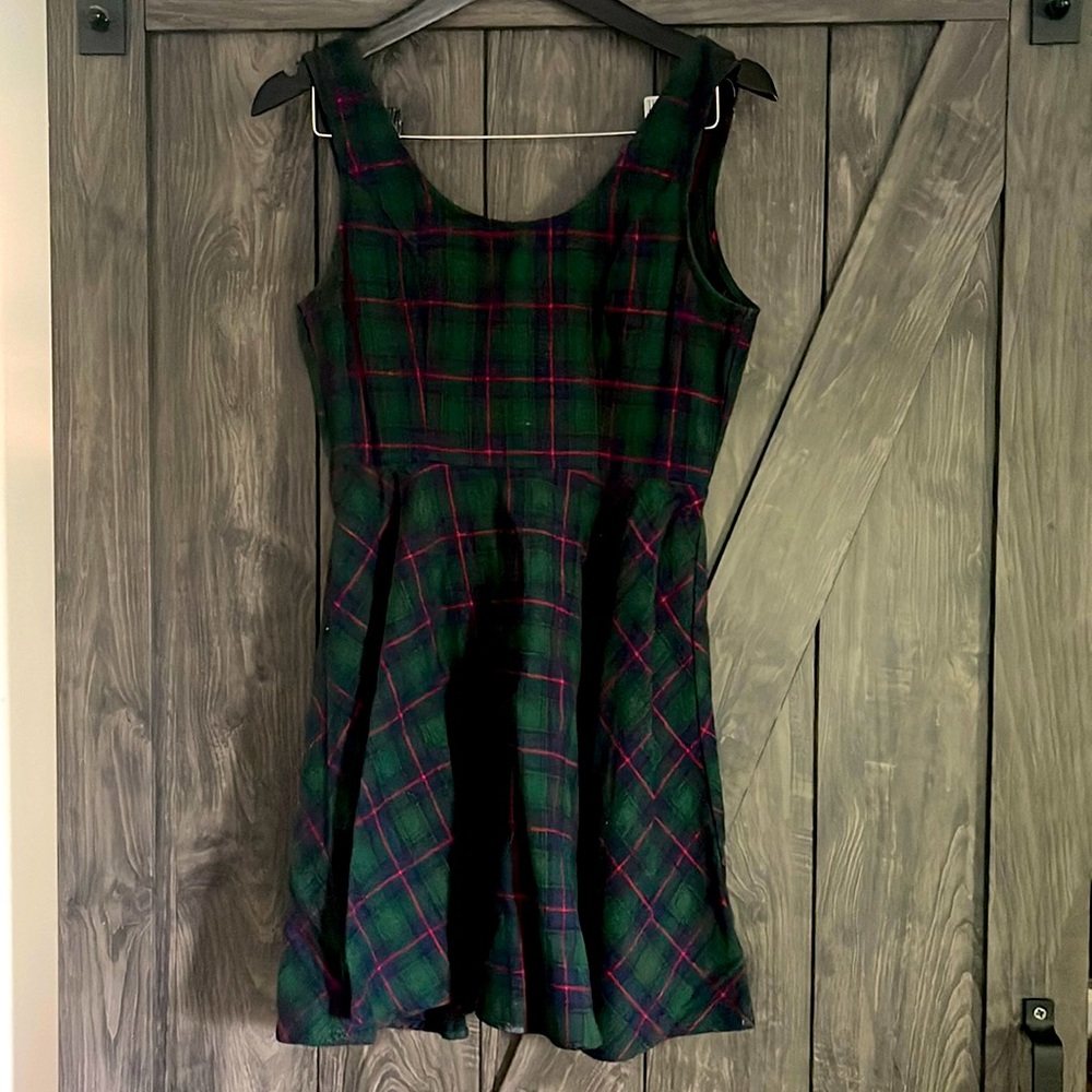 Plaid dress